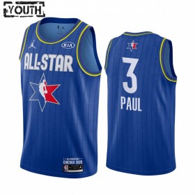 Camiseta Niños Oklahoma City Thunder Chris Paul 3 All-Star Jordan Brand Azul Swingman